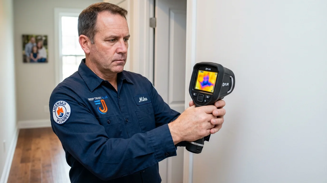 Thermal imaging leak detection by Johns Plumbing LLC in Glassport